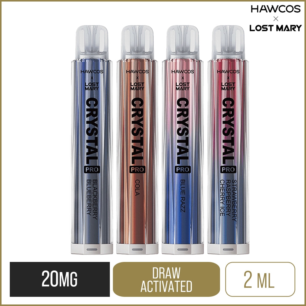 Hawcos x Lost Mary Crystal Pro Pod Vape Kit 2ml