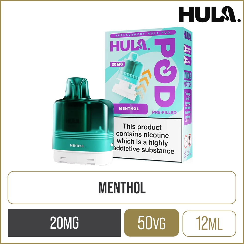 Menthol Hula Pod & Refill 12ml