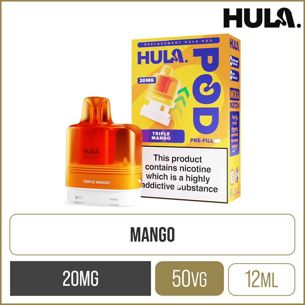 Triple Mango Hula Pod & Refill 12ml