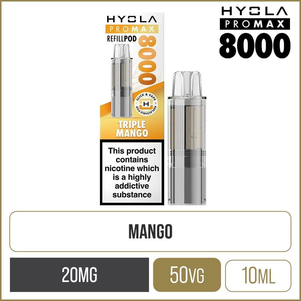Triple Mango Hyola Pro Max 8000 Pod & Refill 10ml