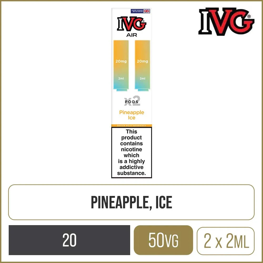 Pineapple Ice IVG Air Pods 2 Pack