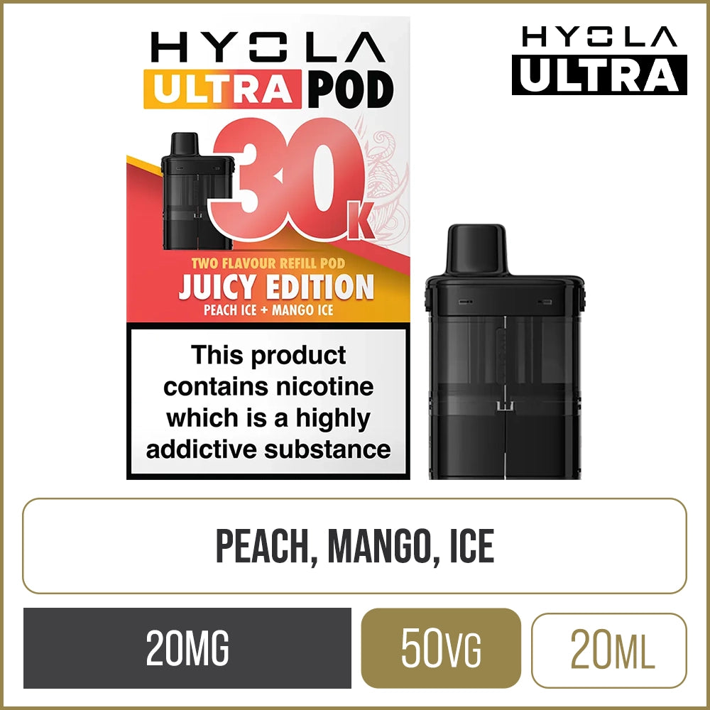 Juicy Edition Hyola Ultra 30K Pod & Refill 20ml