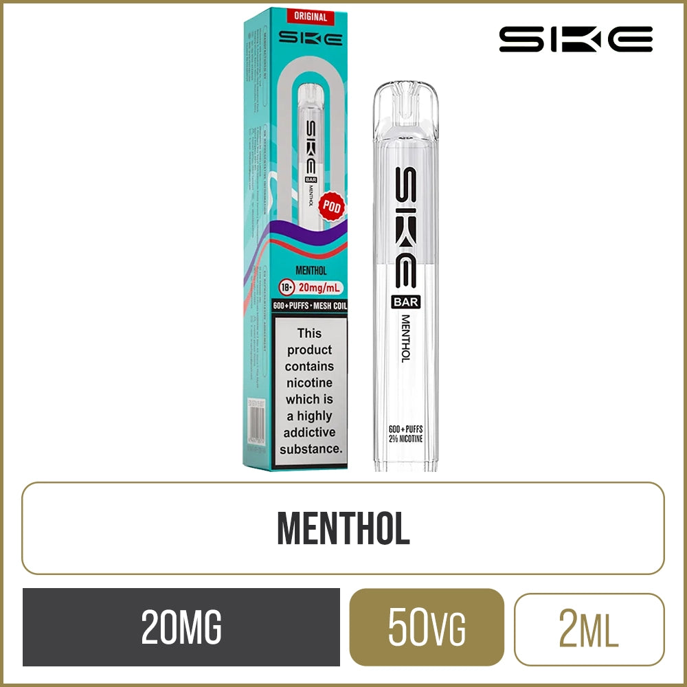Menthol SKE Crystal Bar Pod 2ml
