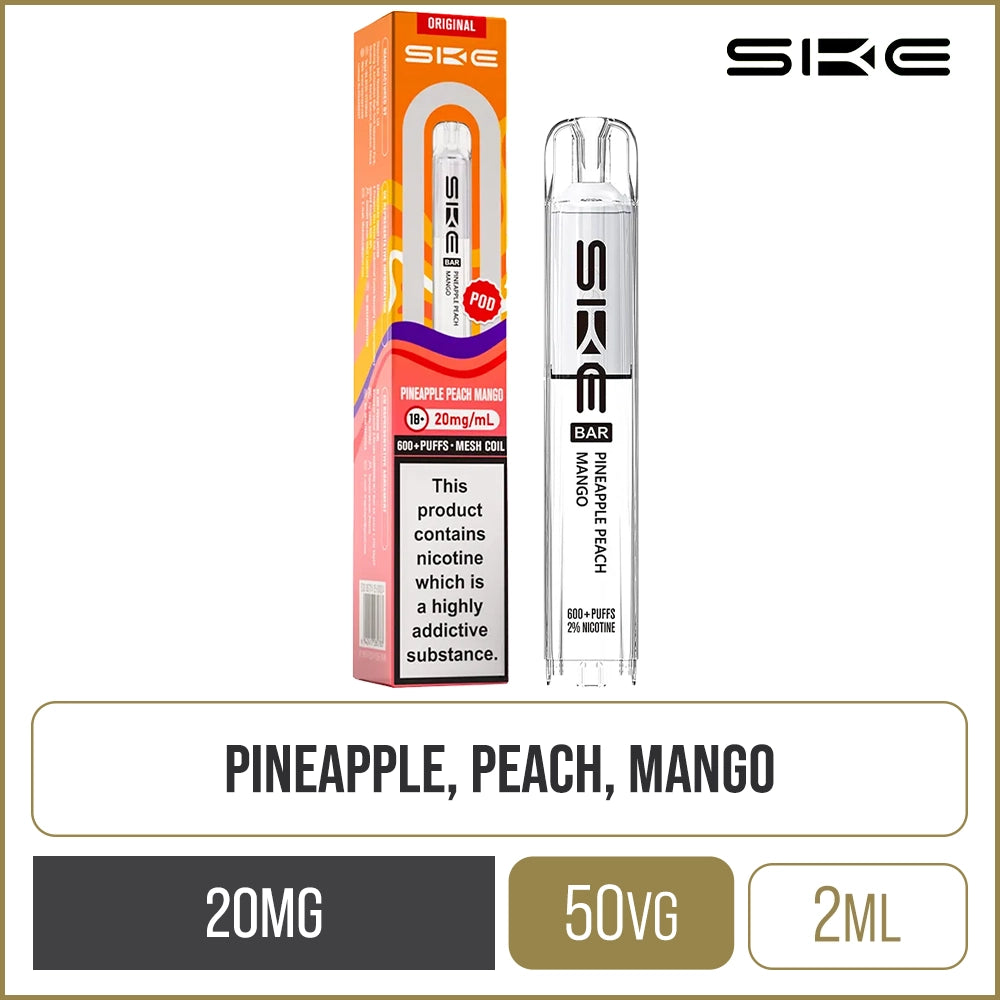 Pineapple Peach Mango SKE Crystal Bar Pod 2ml
