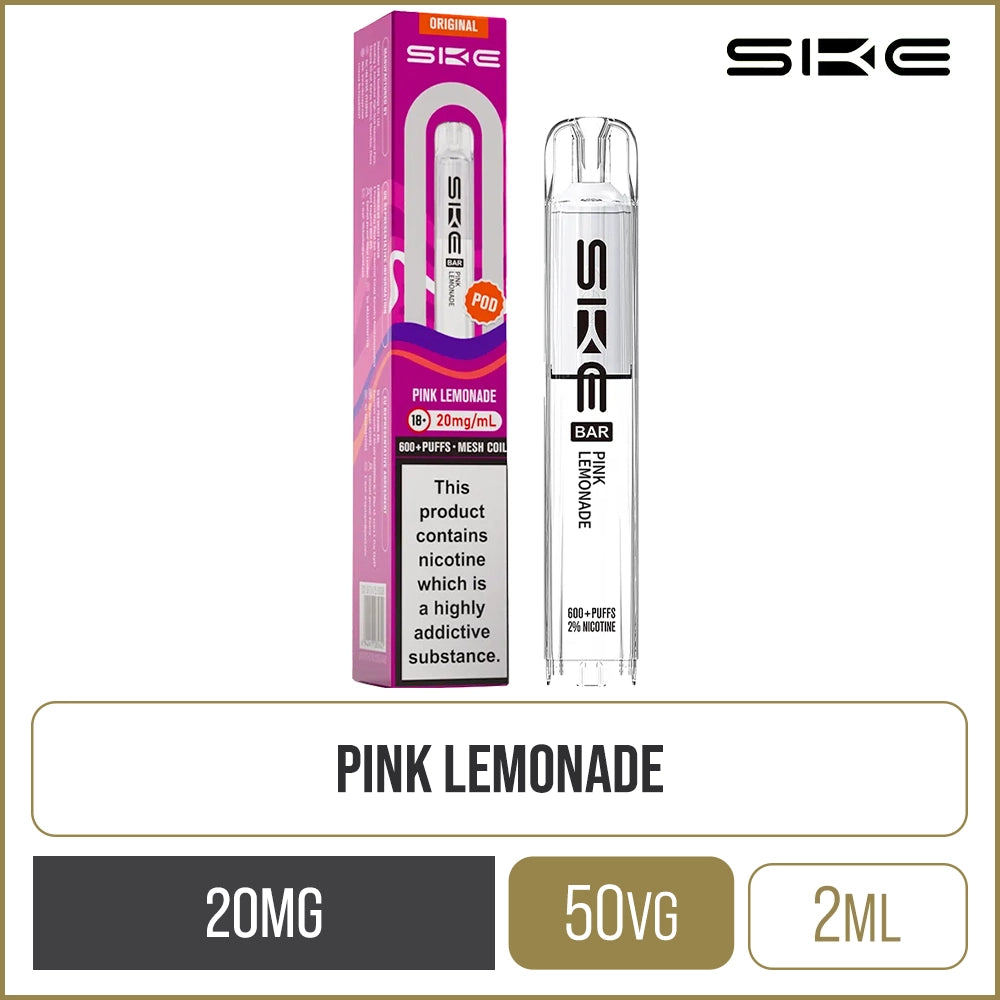 Pink Lemonade SKE Crystal Bar Pod 2ml