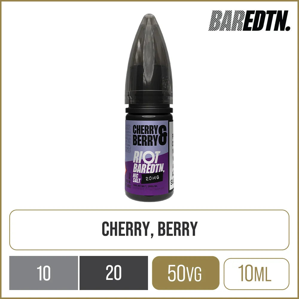 Riot BAR EDTN Cherry & Berry E-Liquid 10ml