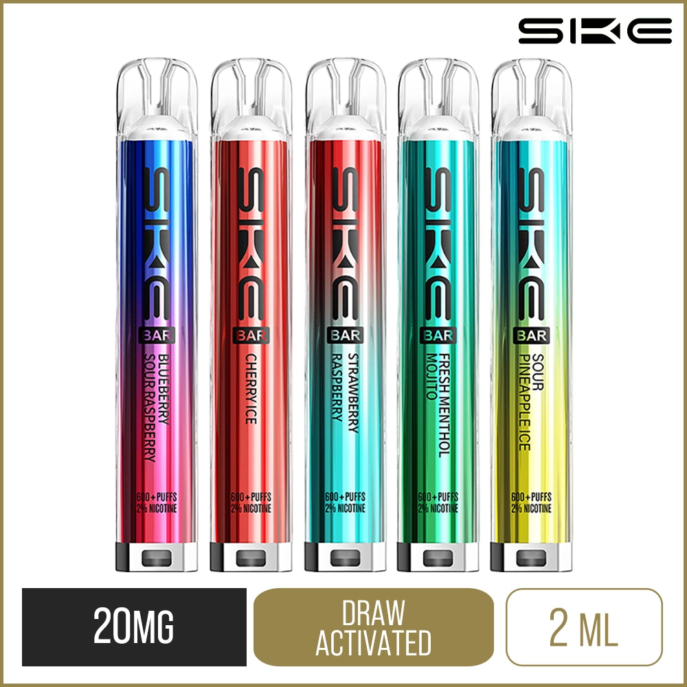 SKE Crystal Bar Pod Vape Kit 2ml