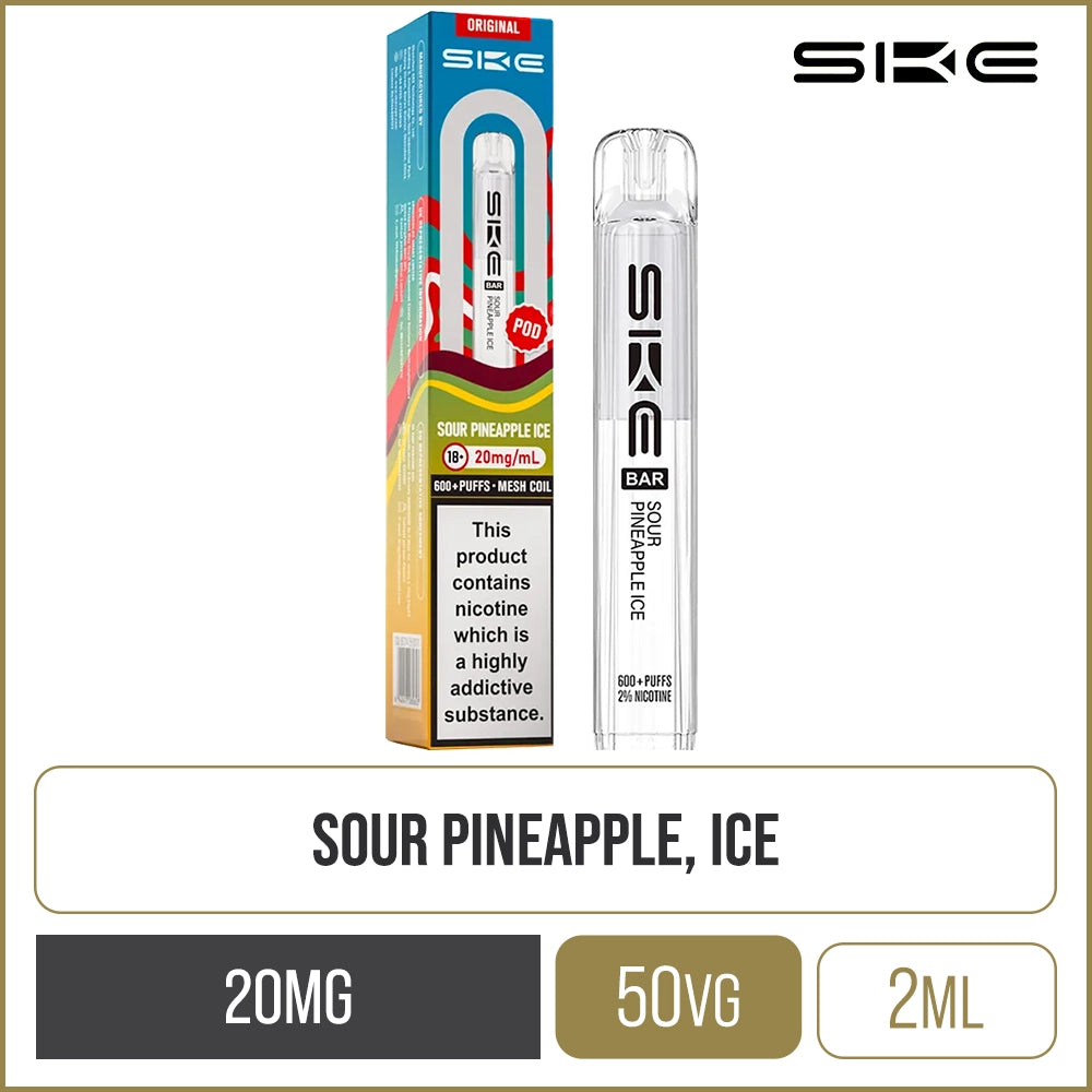 Sour Pineapple Ice SKE Crystal Bar Pod 2ml