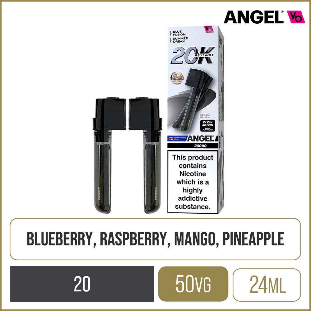 Black Edition Vapes Bars Angel 20000 Pod & Refill 24ml