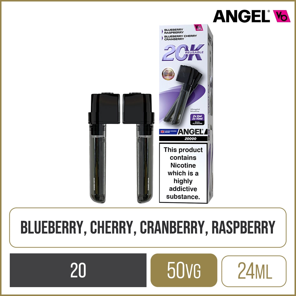 Violet Edition Vapes Bars Angel 20000 Pod & Refill 24ml