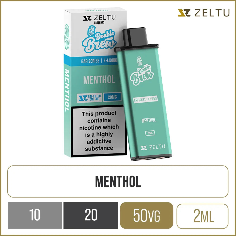 Menthol Zeltu Presents Double Brew Pod