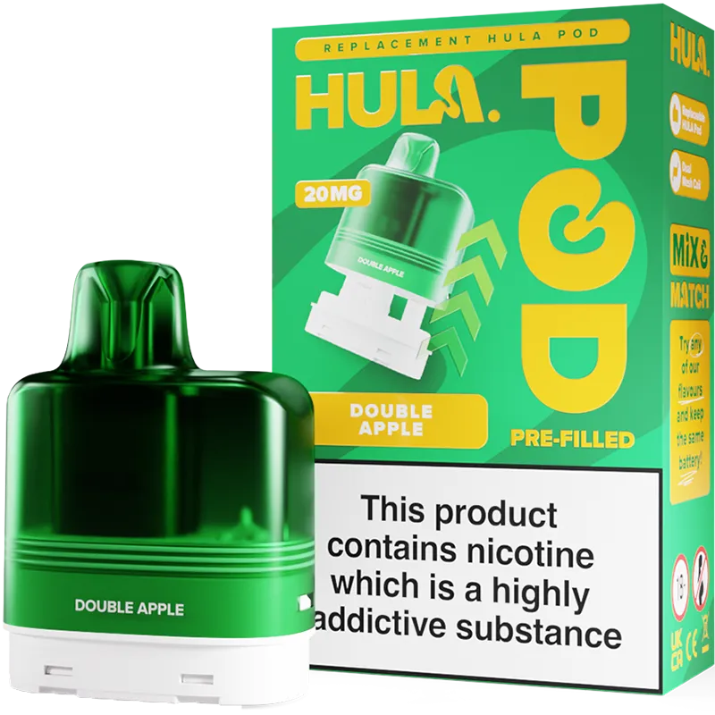 Doube Apple Hula Pod & Refill 12ml