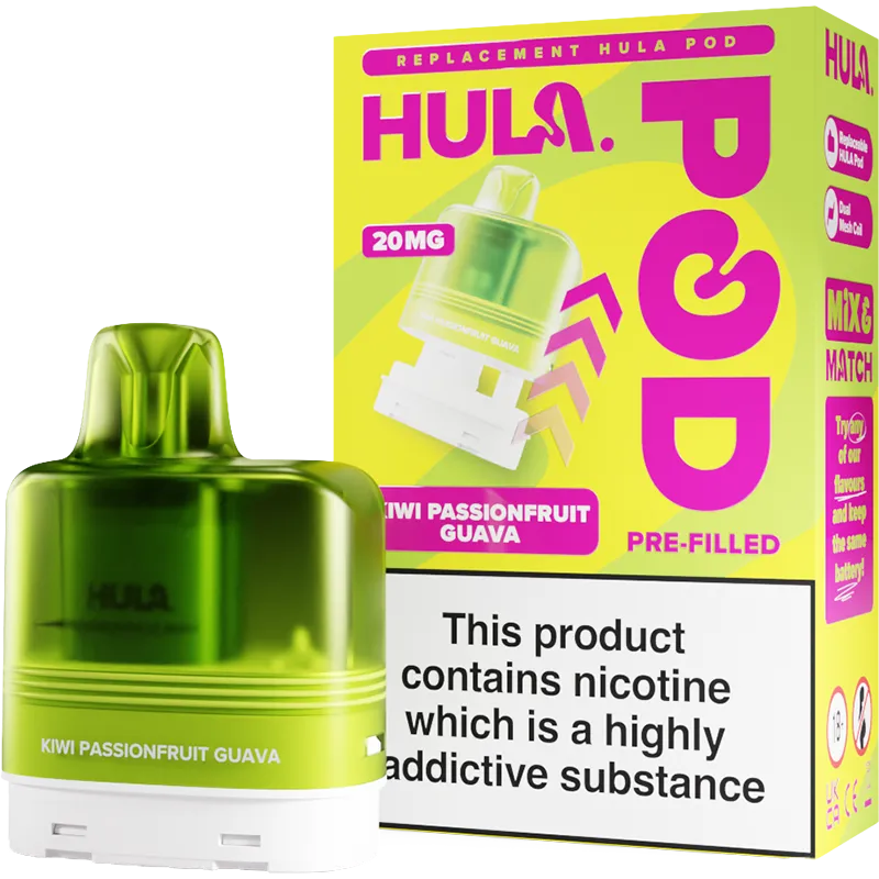 Kiwi Passionfruit Guava Hula Pod & Refill 12ml