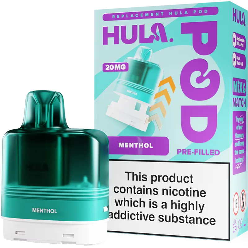 Menthol Hula Pod & Refill 12ml