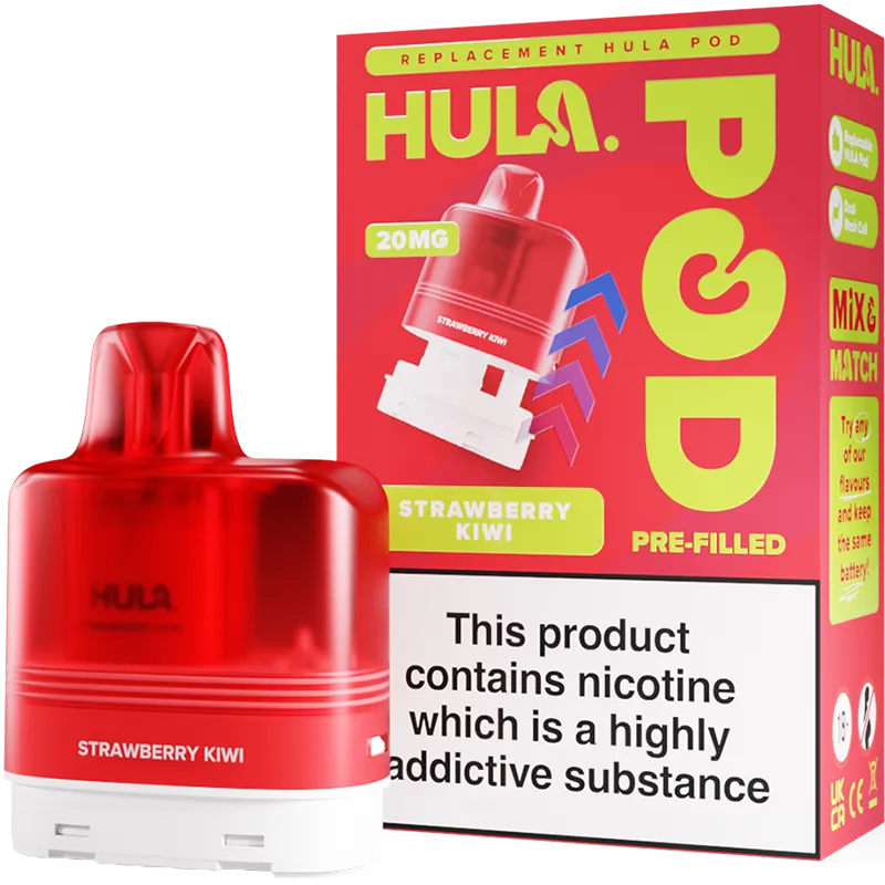 Strawberry Kiwi Hula Pod & Refill 12ml