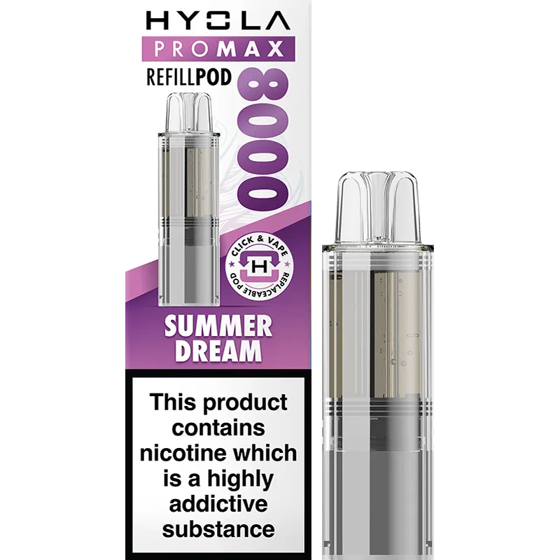 Summer Dream Hyola Pro Max 8000 Pod & Refill 10ml