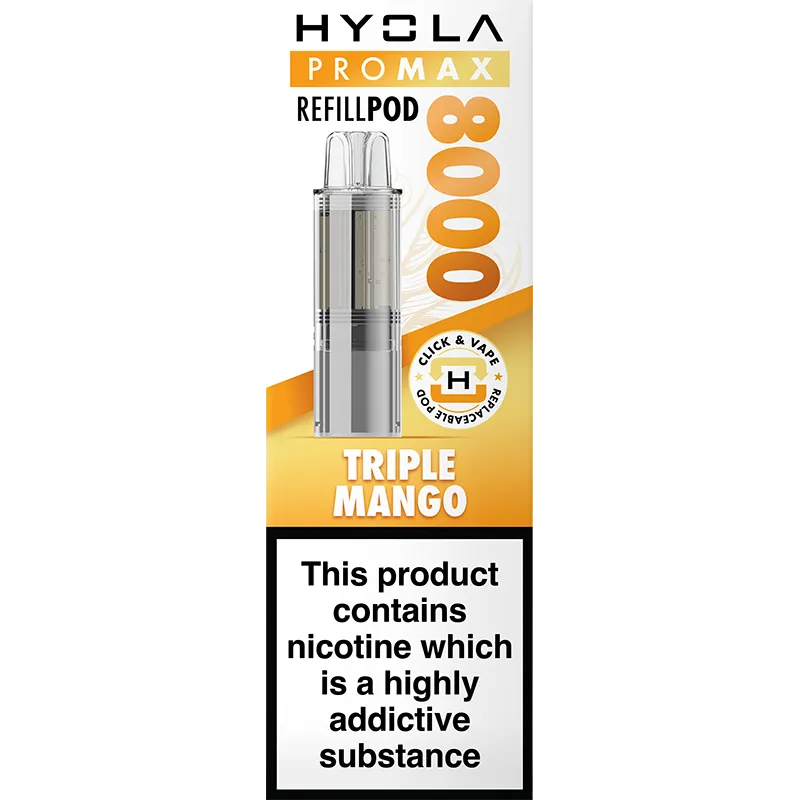 Triple Mango Hyola Pro Max 8000 Pod & Refill 10ml