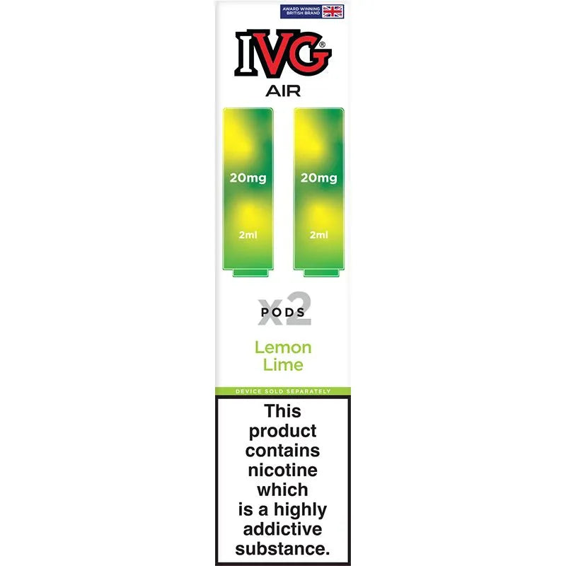 Lemon Lime IVG Air Pods 2 Pack