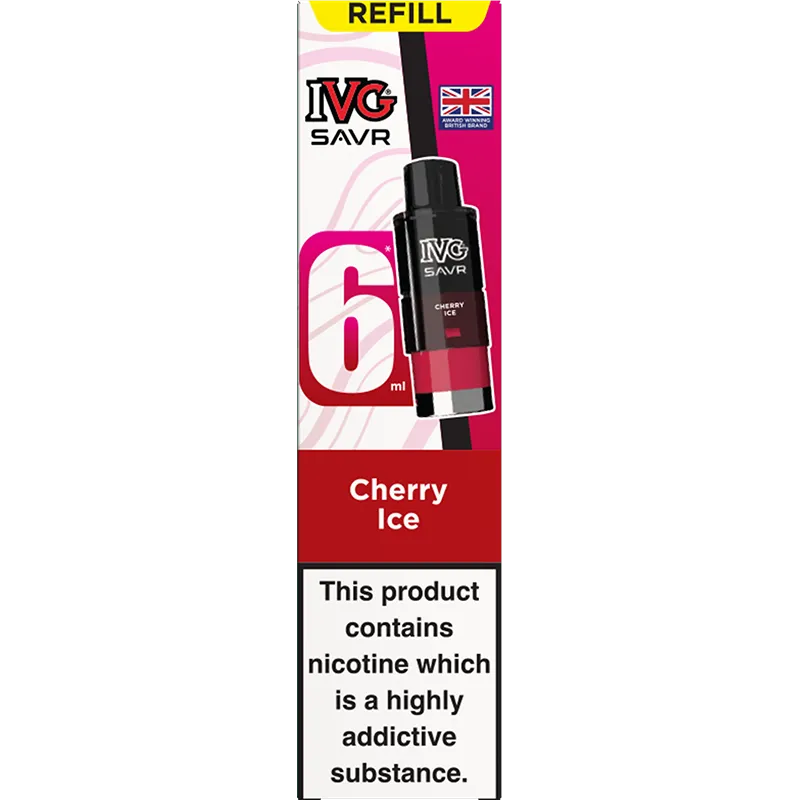 Cherry Ice IVG SAVR Pod & Refill 6ml