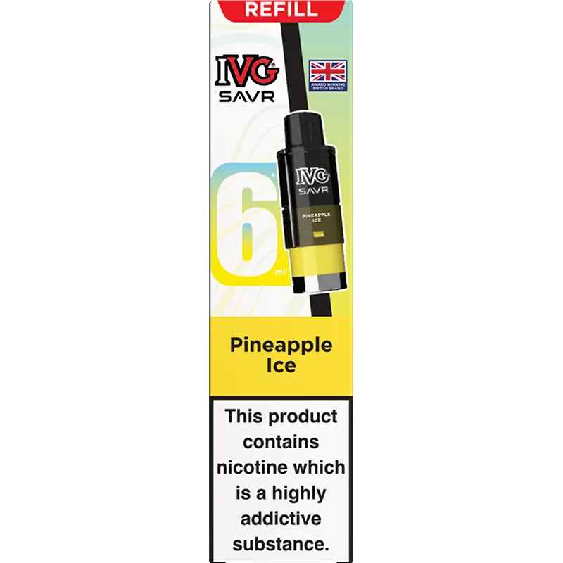 Pineapple Ice IVG SAVR Pod & Refill 6ml