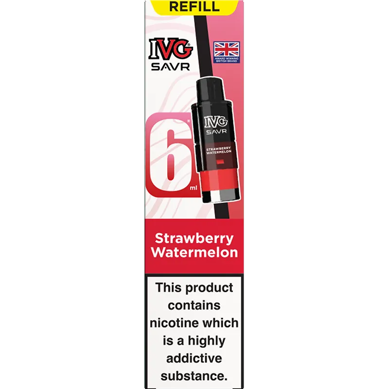 Strawberry Watermelon IVG SAVR Pod & Refill 6ml
