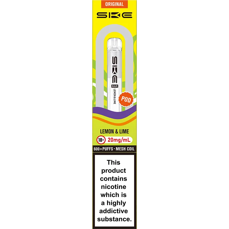 Lemon Lime SKE Crystal Bar Pod 2ml