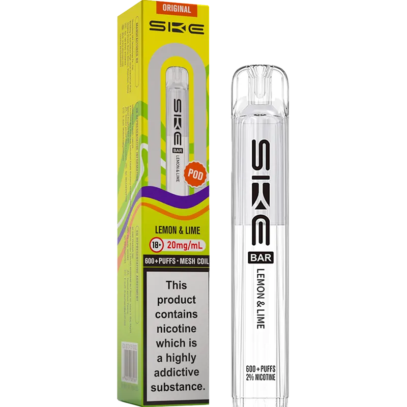 Lemon Lime SKE Crystal Bar Pod 2ml