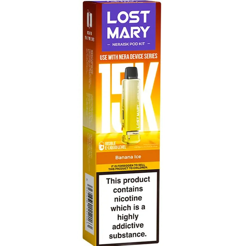 Banana Ice Lost Mary Nera 15K Pod & Refill