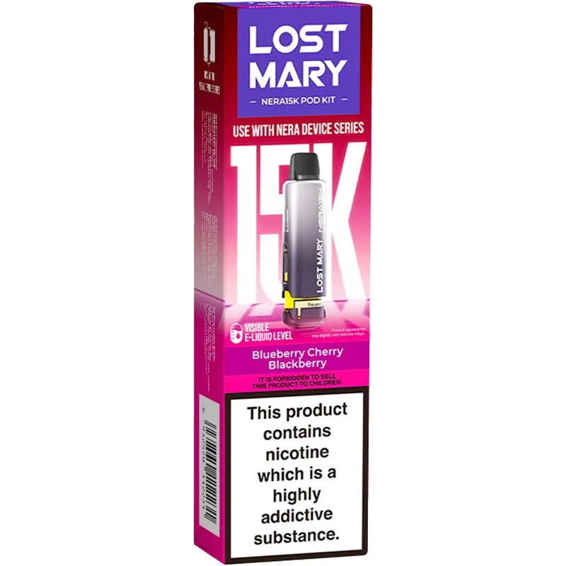 Blueberry Cherry Blackberry Lost Mary Nera 15K Pod & Refill