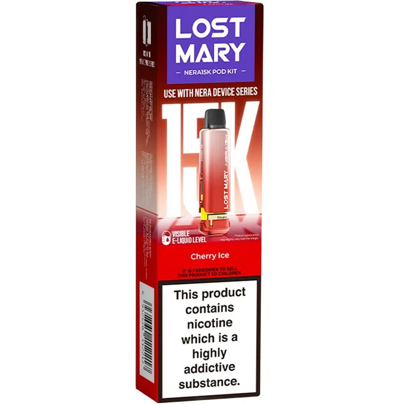 Cherry Ice Lost Mary Nera 15K Pod & Refill