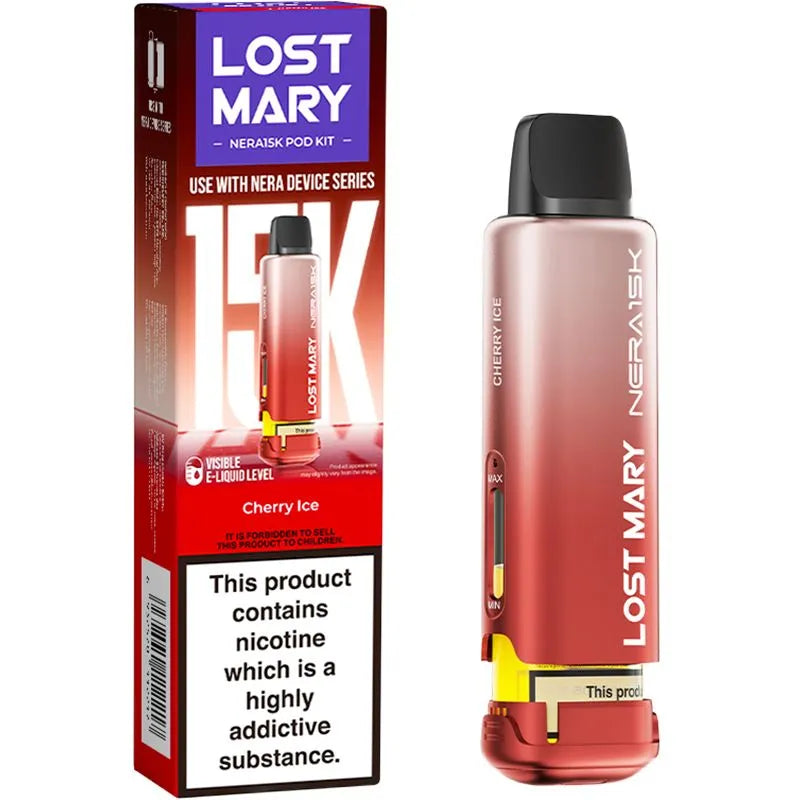 Cherry Ice Lost Mary Nera 15K Pod & Refill