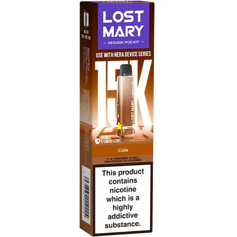 Cola Lost Mary Nera 15K Pod & Refill