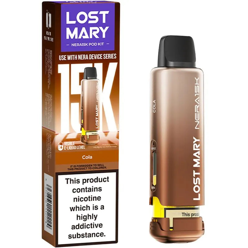 Cola Lost Mary Nera 15K Pod & Refill