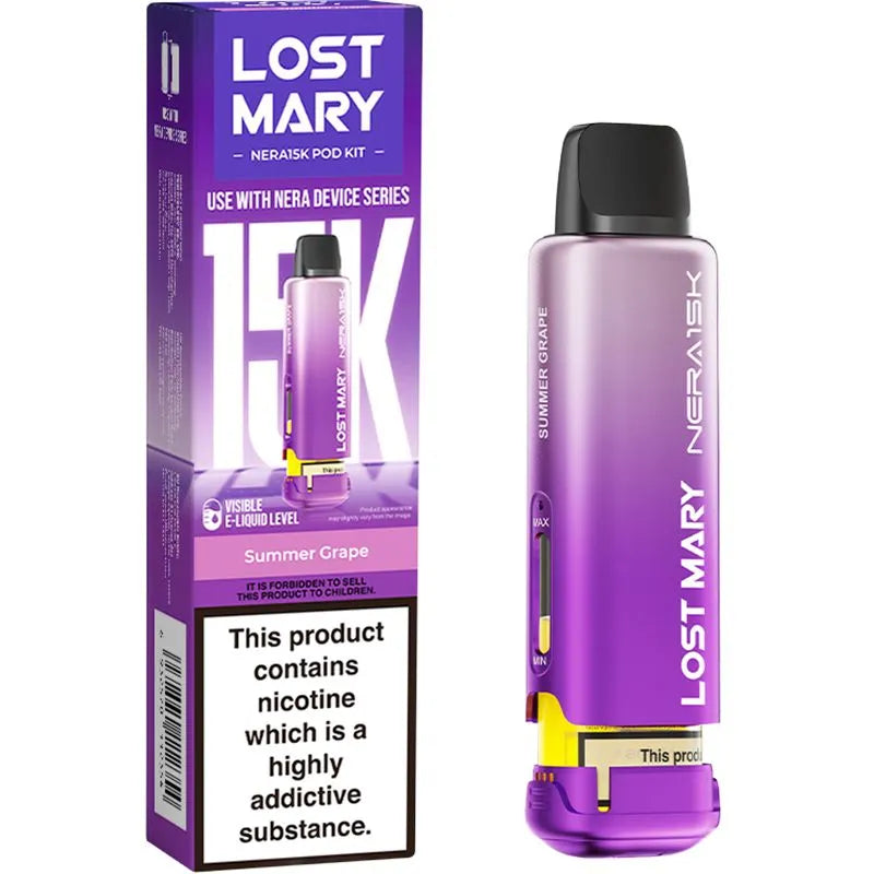 Summer Grape Lost Mary Nera 15K Pod & Refill