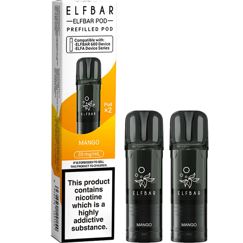 Mango Elf Bar 600 Pods 2 Pack