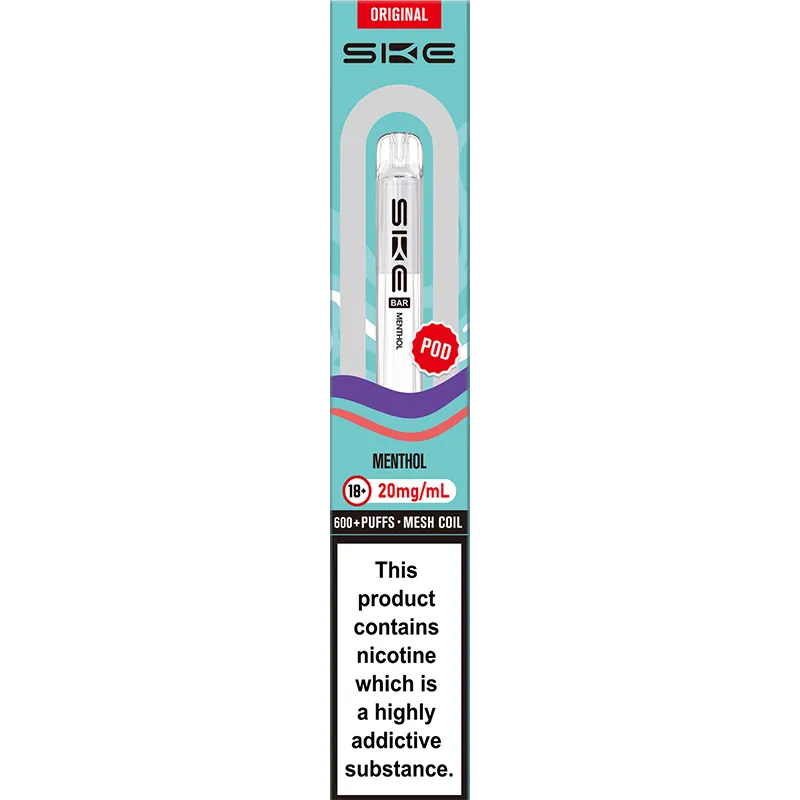 Menthol SKE Crystal Bar Pod 2ml
