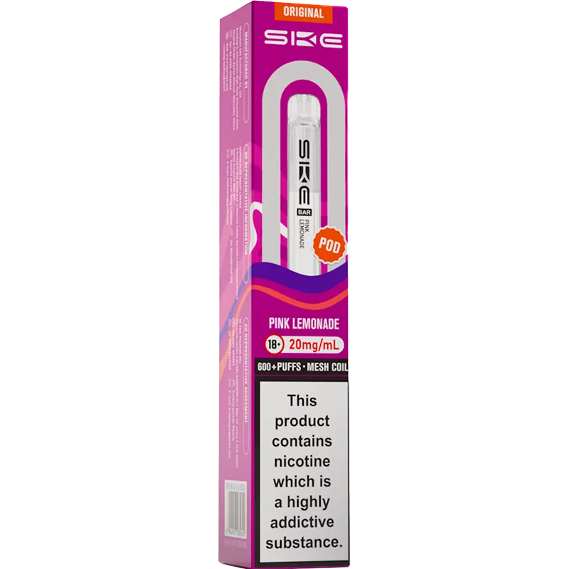 Pink Lemonade SKE Crystal Bar Pod 2ml