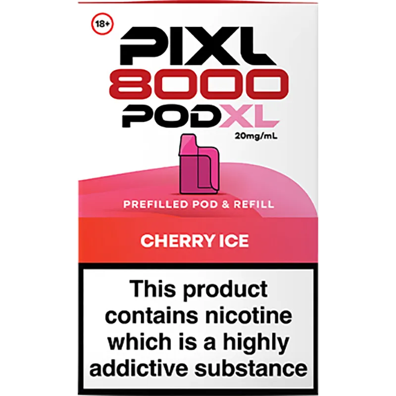 Cherry Ice PIXL 8000 Pod XL Pod & Refill 12ml
