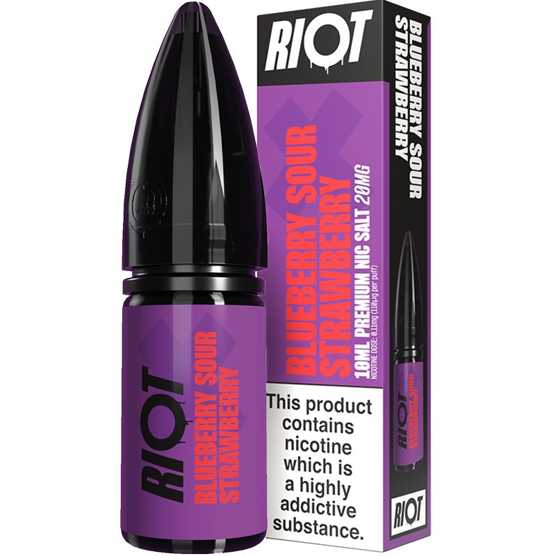 Riot X Blueberry Sour Strawberry E-Liquid 10ml