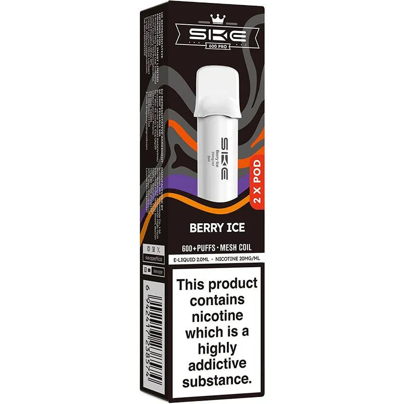 Berry Ice SKE Crystal Pro 600 Pods 2 Pack