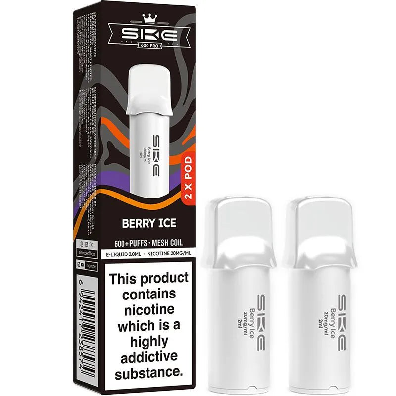 Berry Ice SKE Crystal Pro 600 Pods 2 Pack