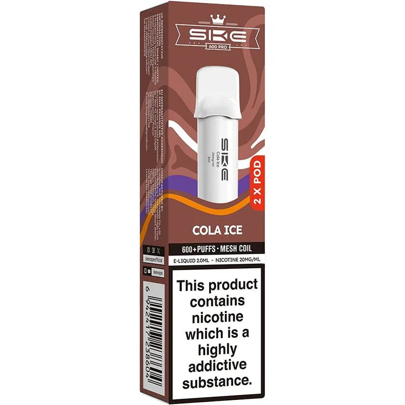 Cola Ice SKE Crystal Pro 600 Pods 2 Pack