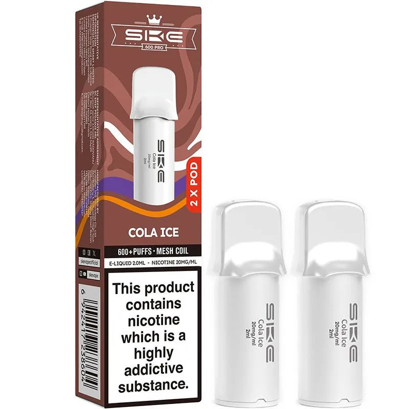 Cola Ice SKE Crystal Pro 600 Pods 2 Pack