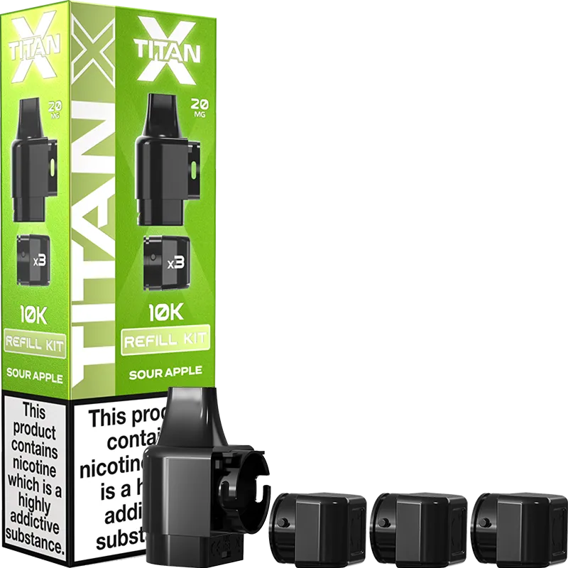 Sour Apple Titan X Pod & Refill 17ml