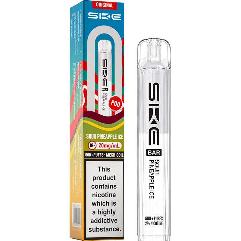 Sour Pineapple Ice SKE Crystal Bar Pod 2ml