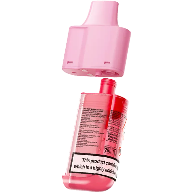 Strawberry Raspberry Cherry Ice Lost Mary BM6000 Pod & Refill 12ml