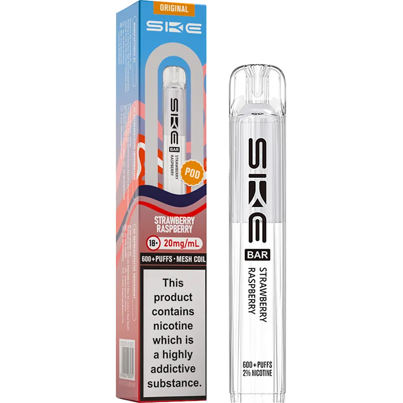 Strawberry Raspberry SKE Crystal Bar Pod 2ml