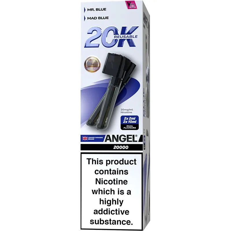 Blue Edition Vapes Bars Angel 20000 Pod & Refill 24ml