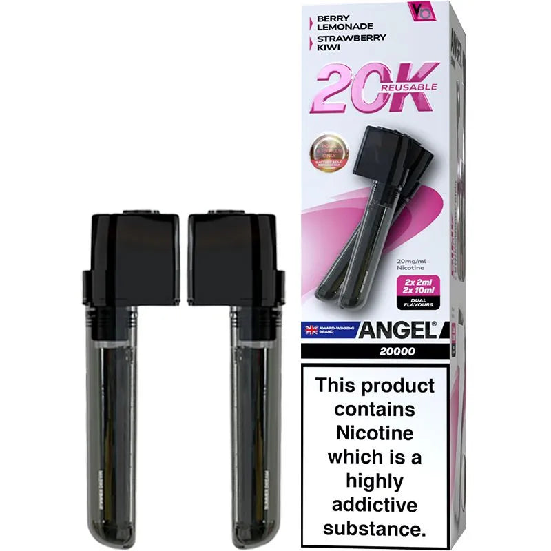 Pink Edition Vapes Bars Angel 20000 Pod & Refill 24ml