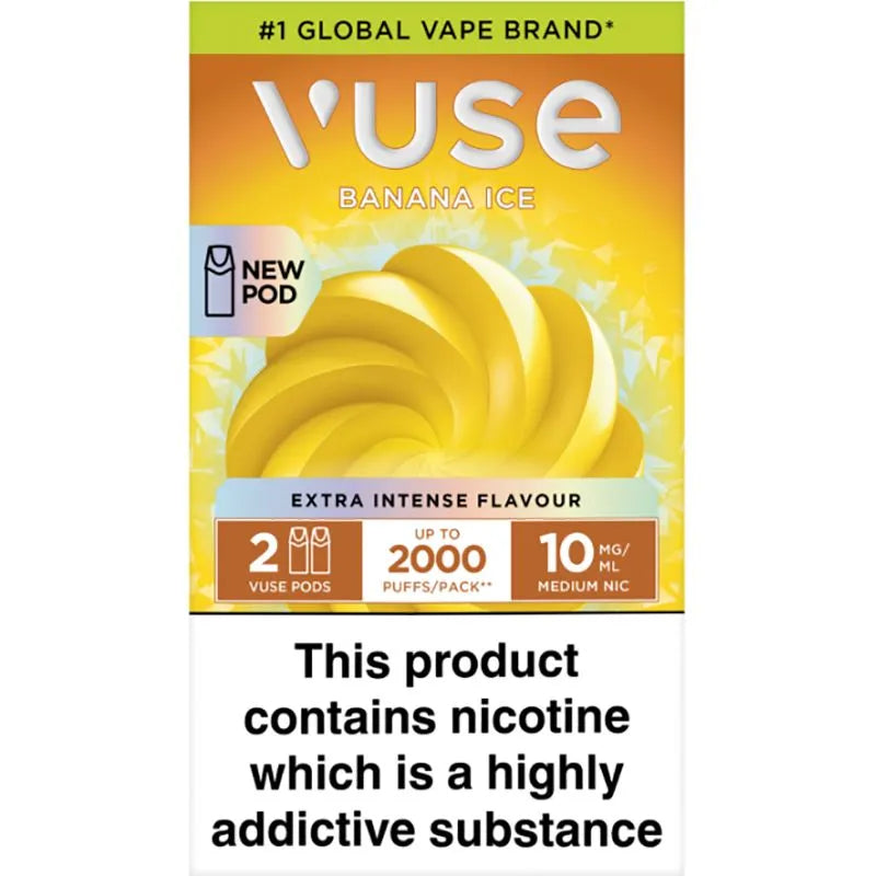 Banana Ice Vuse Pods 2 Pack